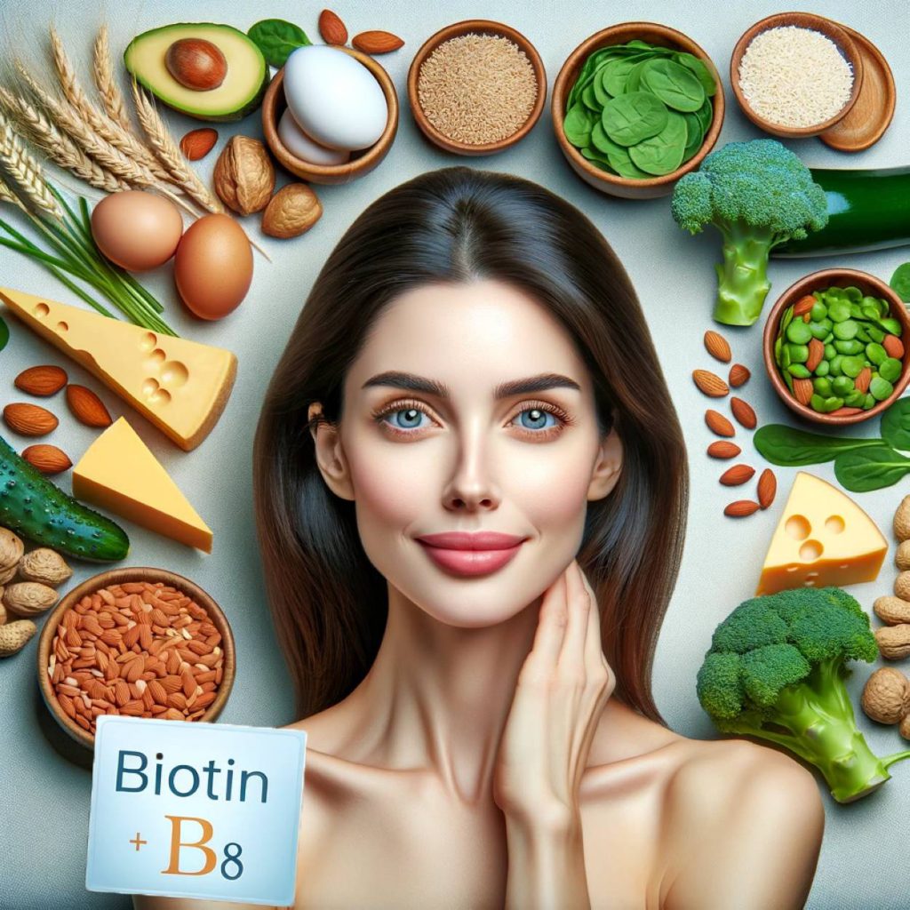 vitamine b8 meilleurs aliments beaux cheveux belle peau