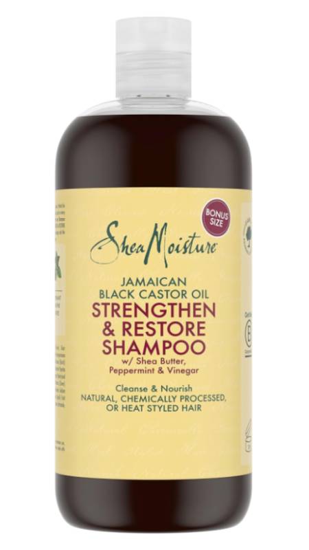 Shea moisture shampooing huile ricin jamaique