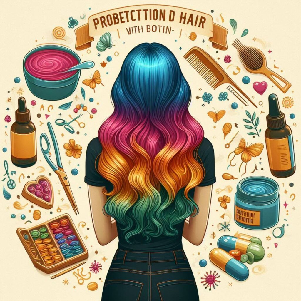 protection-cheveux-colorés-biotine